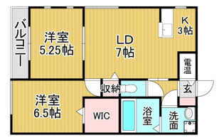リヴェールの間取り