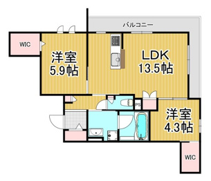 Sole　塚口本町の間取り
