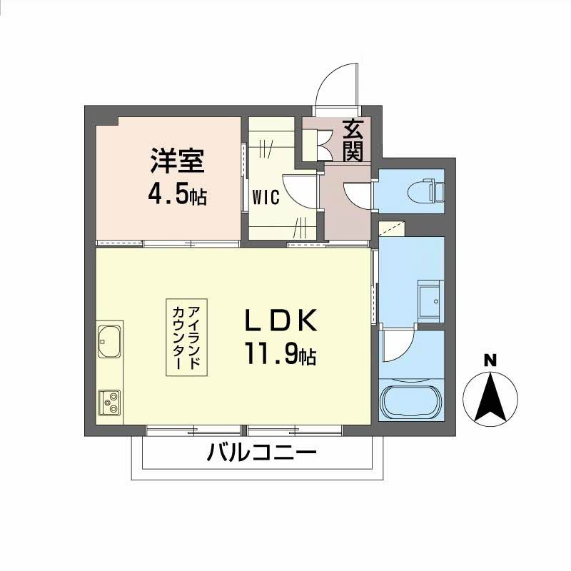 シャーメゾン 神田ガーデンの間取り