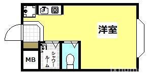 プラットホーム総持寺駅前の間取り