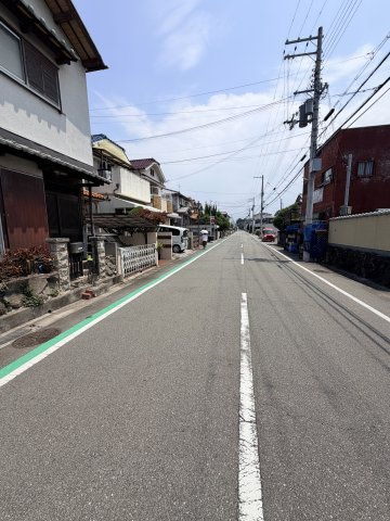 堺市中区八田西町2丁6-42の前面道路含む現地写真|前面道路含む現地写真です