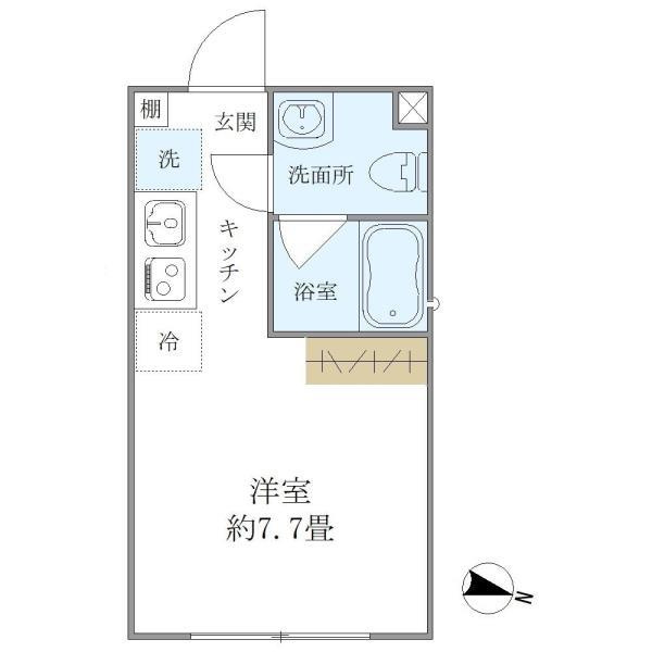 プラティーク世田谷の間取り