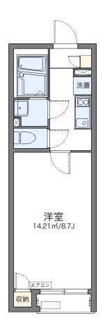 【間取り】 | レオネクストヴィラ羽生東 | 代表的な間取のため実際の間取とは異なる場合があります