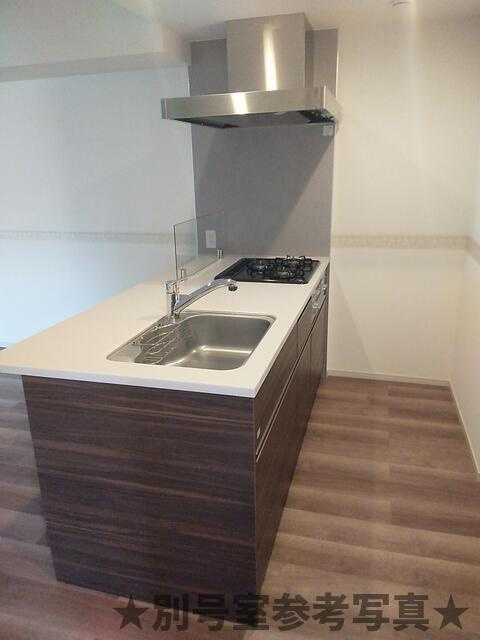 Ｏｒｃｈａｒｄ　Ｃｏｕｒｔ　Ⅱのキッチン