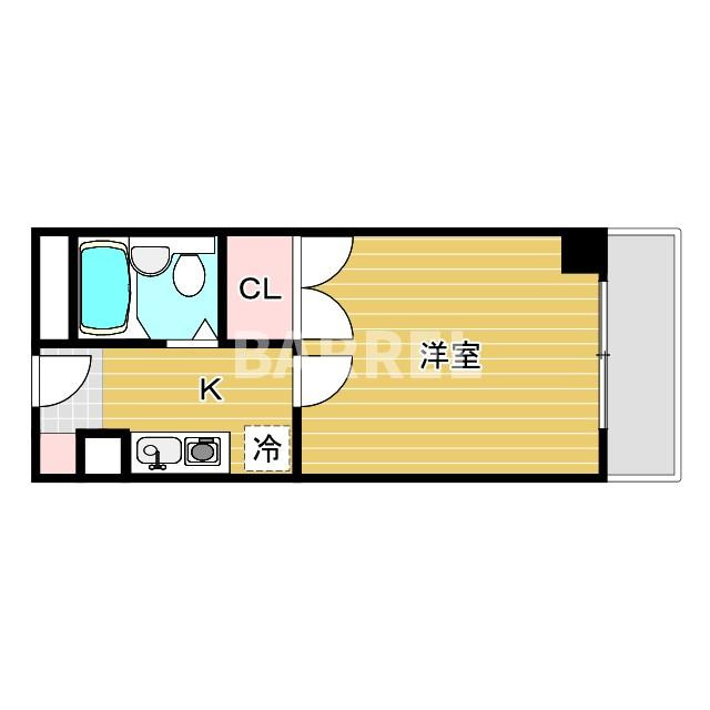 フレール緑地公園の間取り