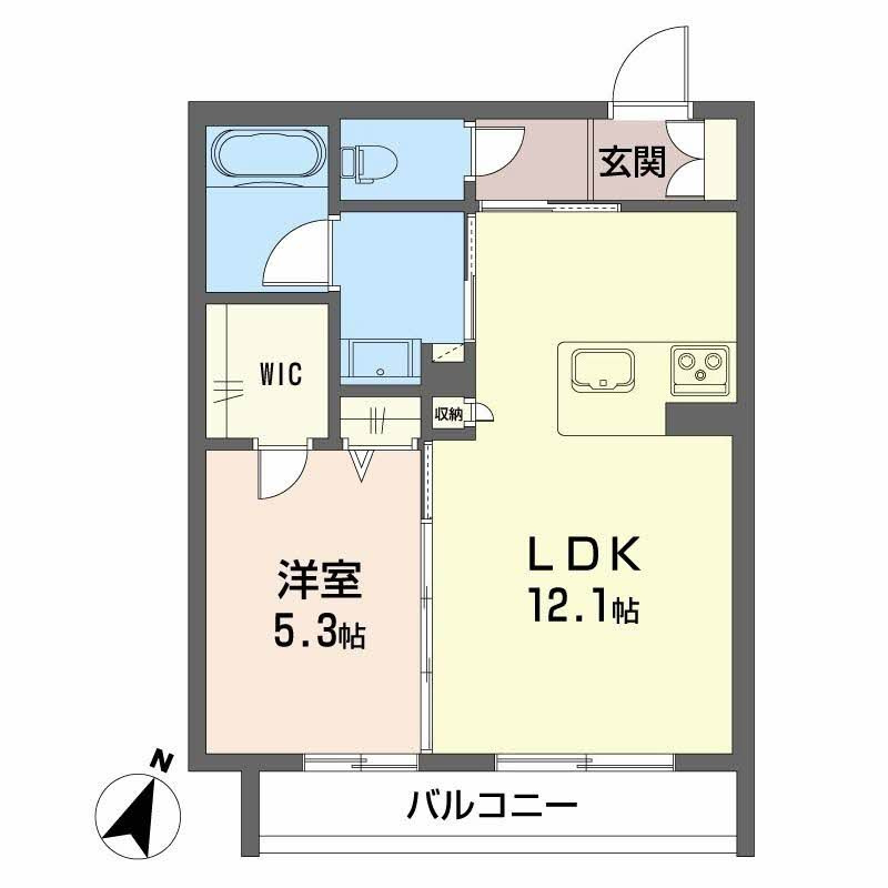 シャーメゾン ルーエの間取り