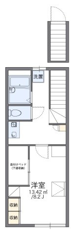 レオパレスゴールドの間取り