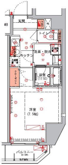 【間取り】 | ハーモニーレジデンス東京イーストゲート