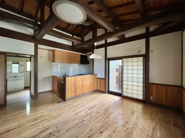 【居間・リビング】 | 周智郡森町三倉　中古住宅