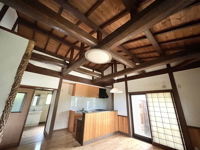 【居間・リビング】 | 周智郡森町三倉　中古住宅
