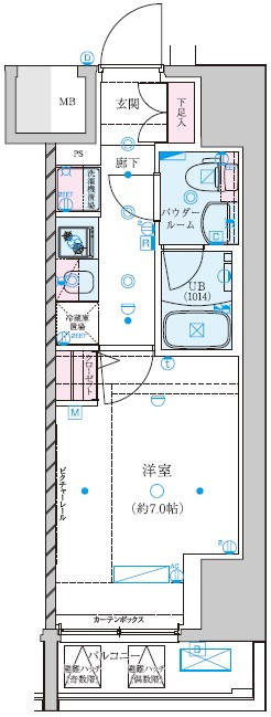 GENOVIA金町の間取り