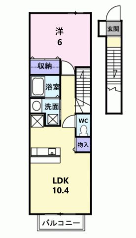 ペル－ジュの間取り