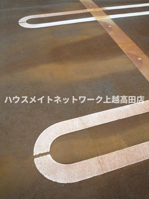 ボヌール源の駐車場|消雪付駐車場