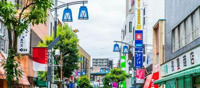 ゆうろーど商店街まで3580m
