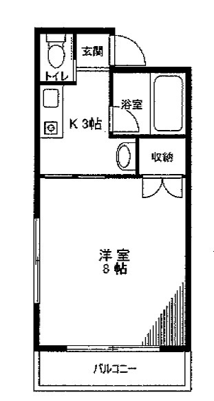 ＤＡＮハイツ３号棟の間取り|間取りです。