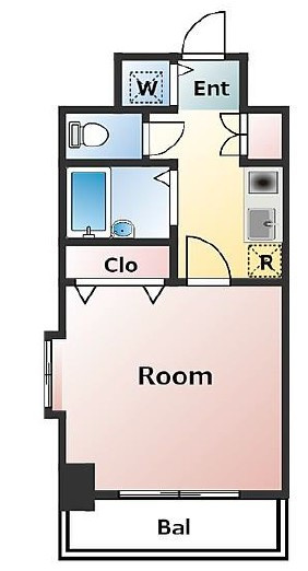 クレアシオン浅草の間取り|間取りです。