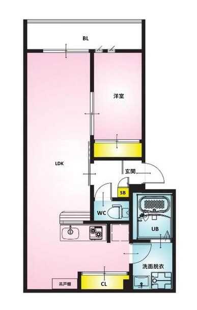 ＲＥＧＡＬＥＳＴ　　北小金の間取り|間取りです。
