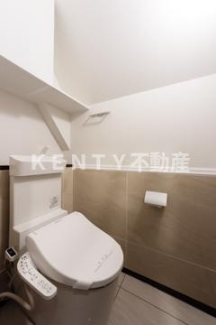 【トイレ】 | クイーンコート品川大井 | 落ち着いたトイレです