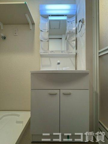 【洗面所】 | Hana House 小岩 | 別号室イメージの為、現状を優先致します。