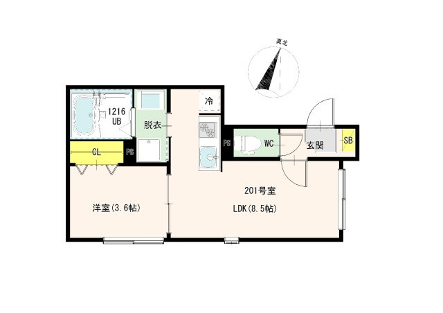 【間取り】 | Hana House 小岩