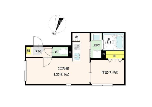 【間取り】 | Hana House 小岩