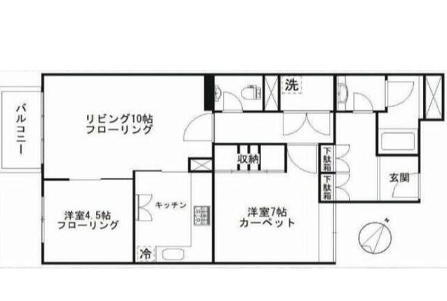 ユーロハイツ参宮橋の間取り