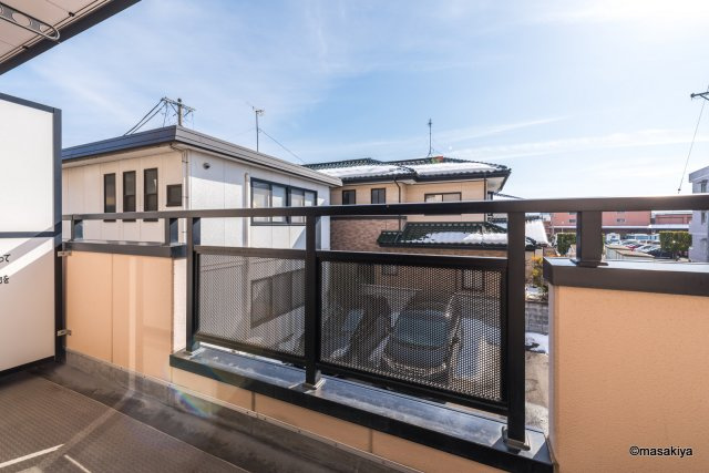 Fontaine栗田のバルコニー
