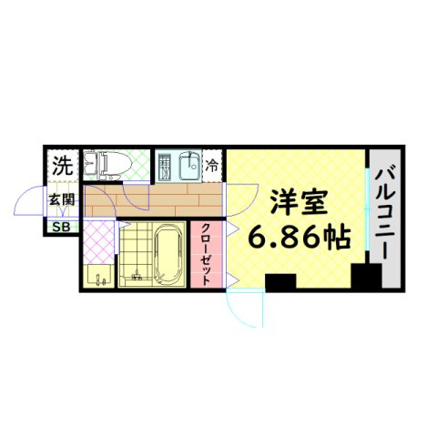 【間取り】 | フォーリアライズ難波シエロ