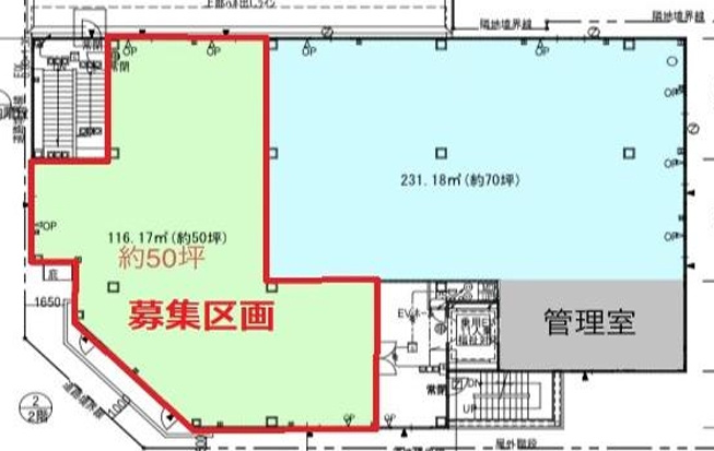 小松テナントビルの間取り