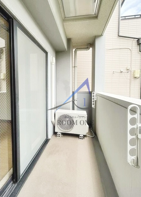 デュエット北千住クレアのバルコニー|バルコニーです。