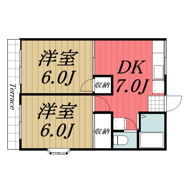 【間取り】 | メゾンカトレア