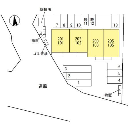 Gran marks(グランマークス）の区画図
