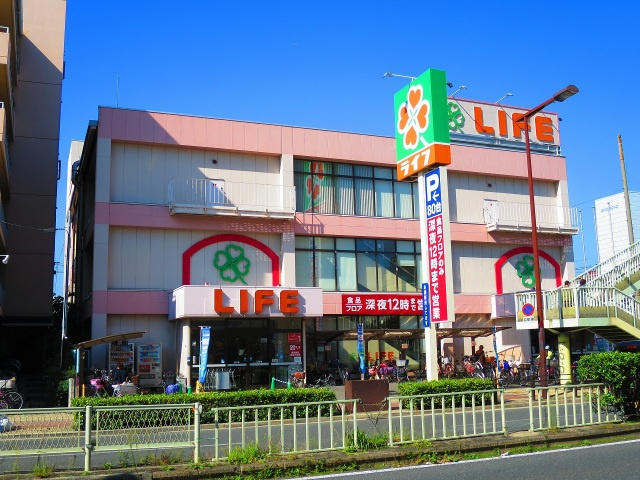 フジパレス新深江Ⅶ番館の周辺|ライフ新深江店(スーパー)まで707m