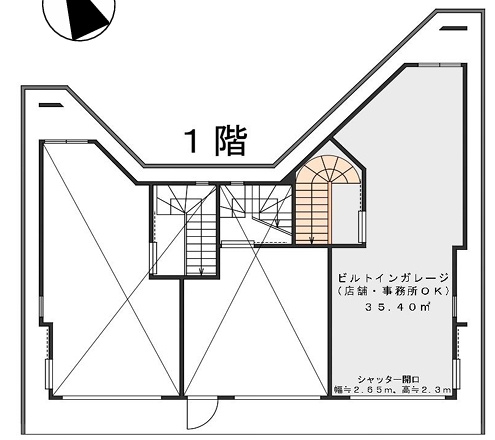 Ｓｏｃｌｅ　ｄｅ　ＴａＪｉｍａ　ソクル・ド・タジマの間取り