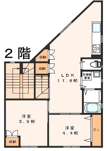 Ｓｏｃｌｅ　ｄｅ　ＴａＪｉｍａ　ソクル・ド・タジマの間取り