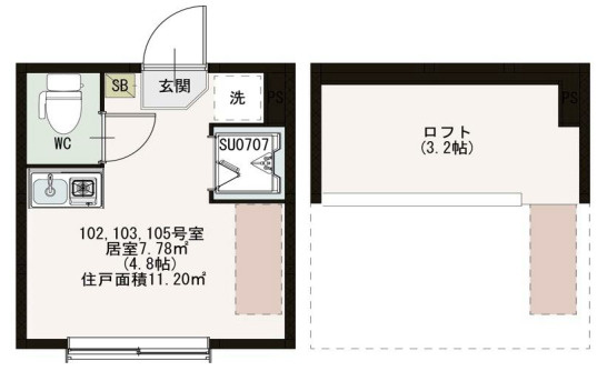 win crestの間取り