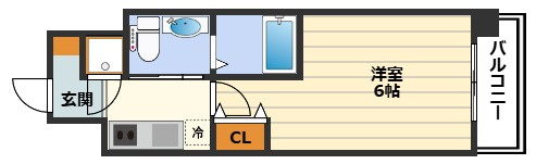 エスリード新梅田ノースポイントの間取り