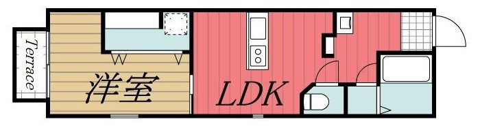 【間取り】 | Like作草部　2nd