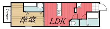 【間取り】 | Like作草部　2nd