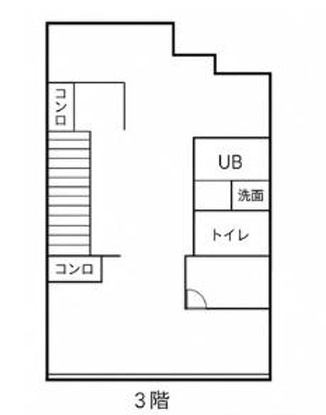 住吉区長峡貸事務所の間取り