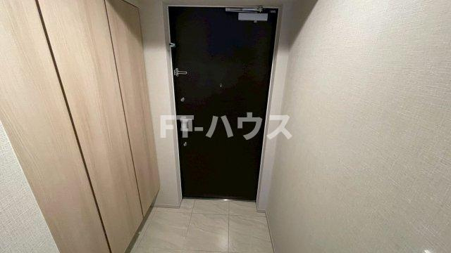 スカイグランデ津田沼の玄関