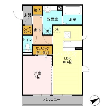 カメリアの間取り