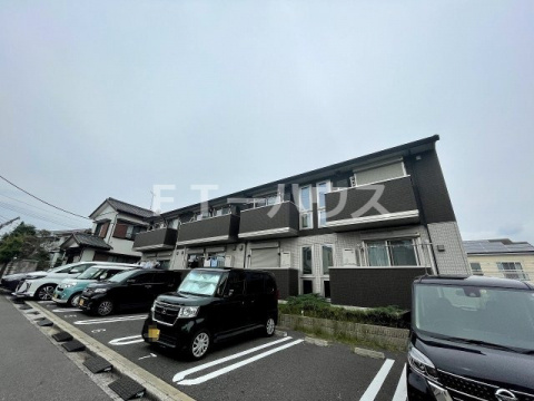 習志野市藤崎３丁目のアパートの駐車場