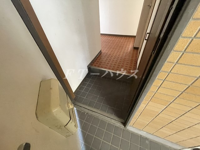 穂高ハイムの玄関