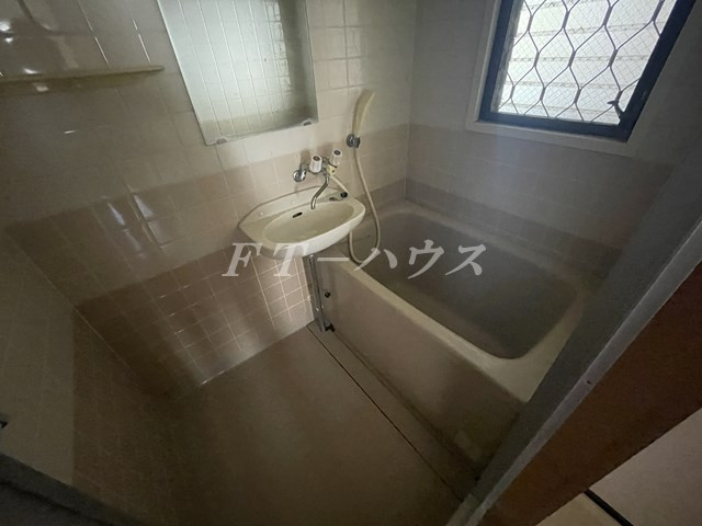 穂高ハイムの浴室