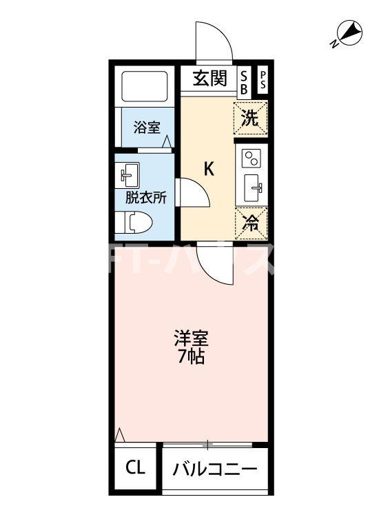 レガーロ藤崎の間取り