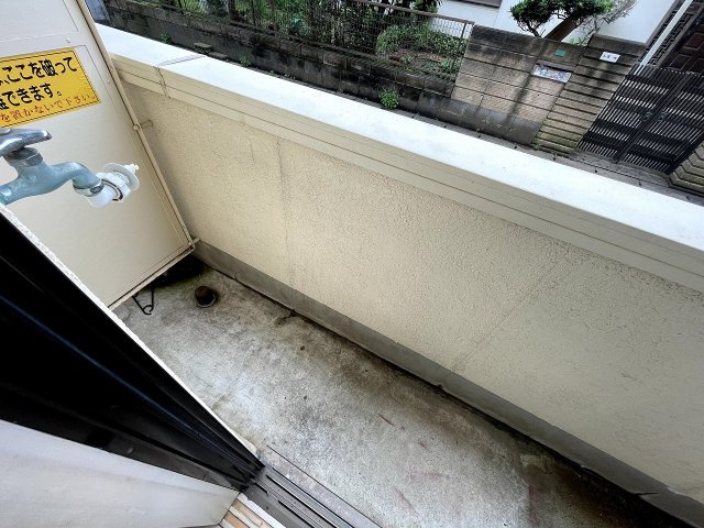 シャンテ津田沼Aのバルコニー