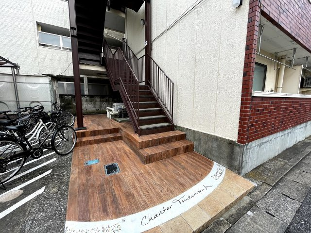 シャンテ津田沼Aのエントランス