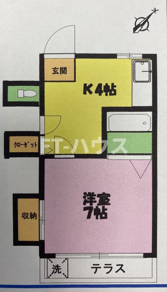 第三平和荘の間取り