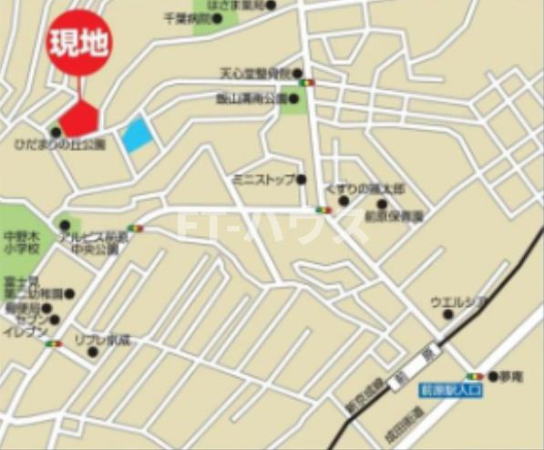 レアシス津田沼前原の丘の地図